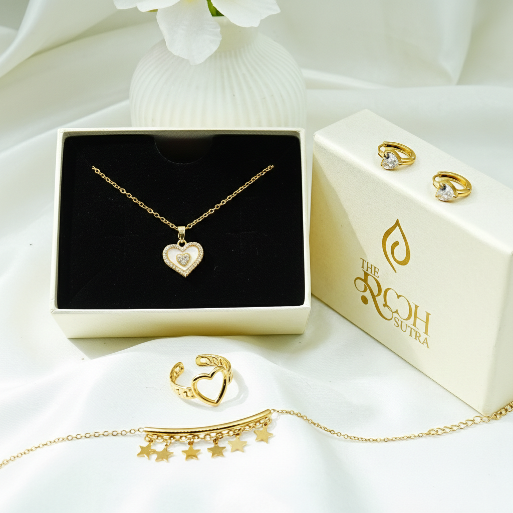 Minimalist Jewelry Gift Hamper For Her
