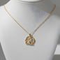 Green Eye Panther Pendant Necklace