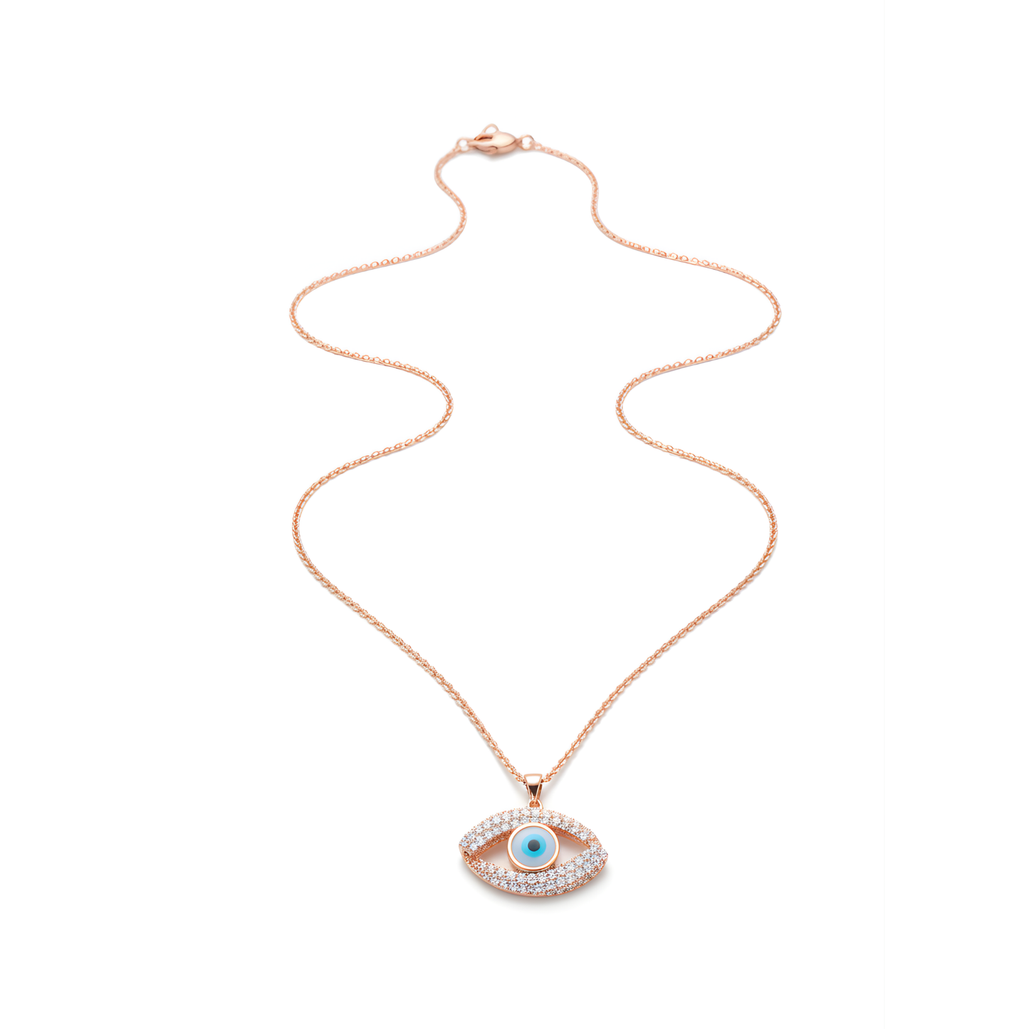 Evil Eye Crystal Necklace