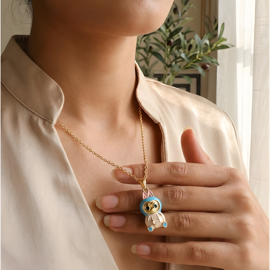Cute Bunny Charm Necklace