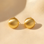Circle Stud Earrings