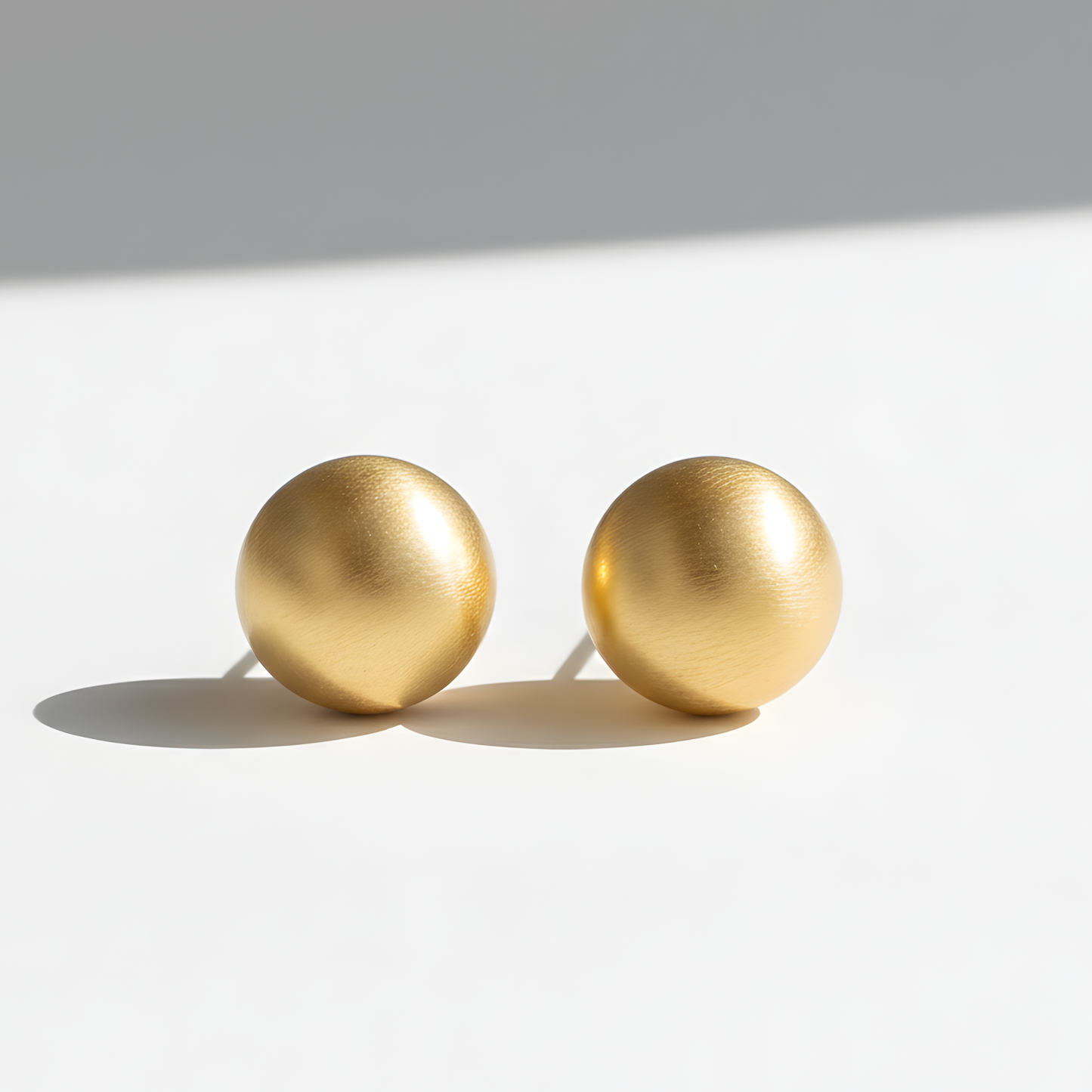 Circle Stud Earrings