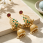 Kashmiri Inspired Ghunghroo Jhumka