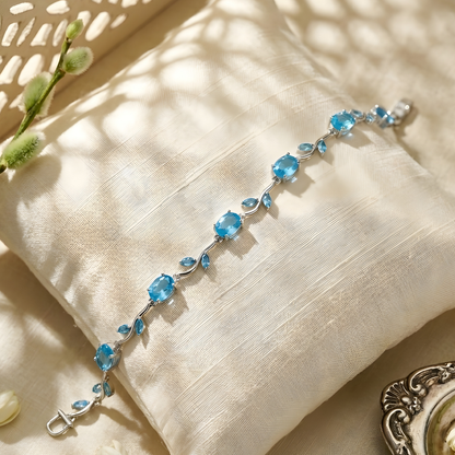 Moissanite Diamond Tulip Bracelet