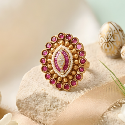 Vintage Style Statement Ring