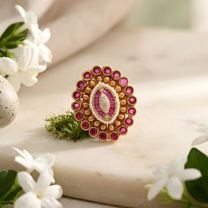 Vintage Style Statement Ring