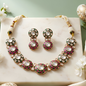 Meenakari Necklace Set with Earrings
