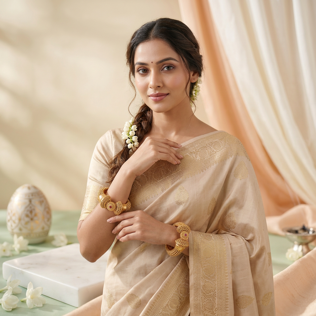 Antique Traditional Openable Kada Bangles