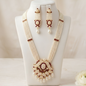 Pearl Long Rani Haar Jewelry Set