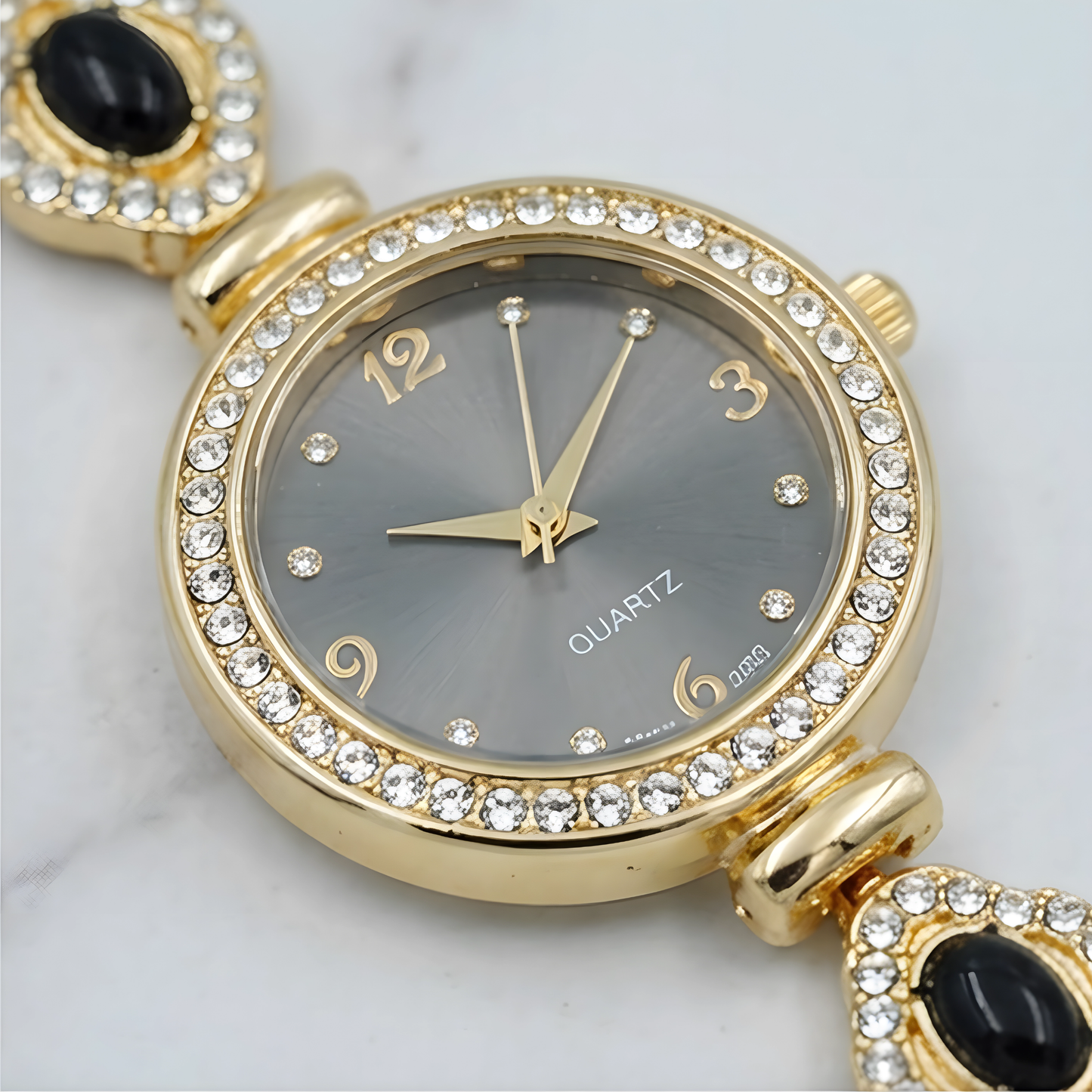 Luxury Crystal Stone Bracelet Watch for Women
