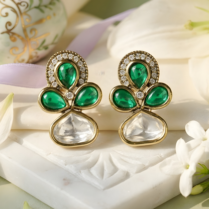 Moissanite Diamond Stud Earrings