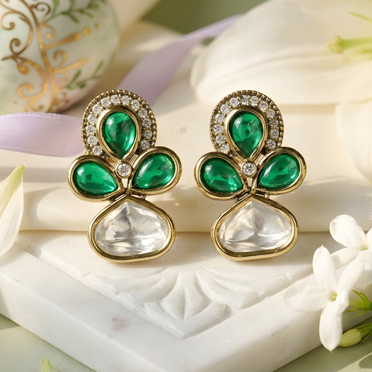Moissanite Diamond Stud Earrings