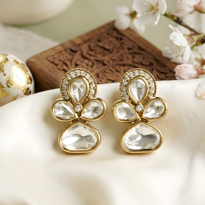 Moissanite Diamond Stud Earrings