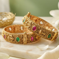 Handcrafted Temple Lakshmi Bangles
