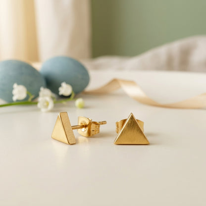 Minimalist Shape Stud Earrings