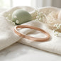 Minimalist Rose Gold Bangle