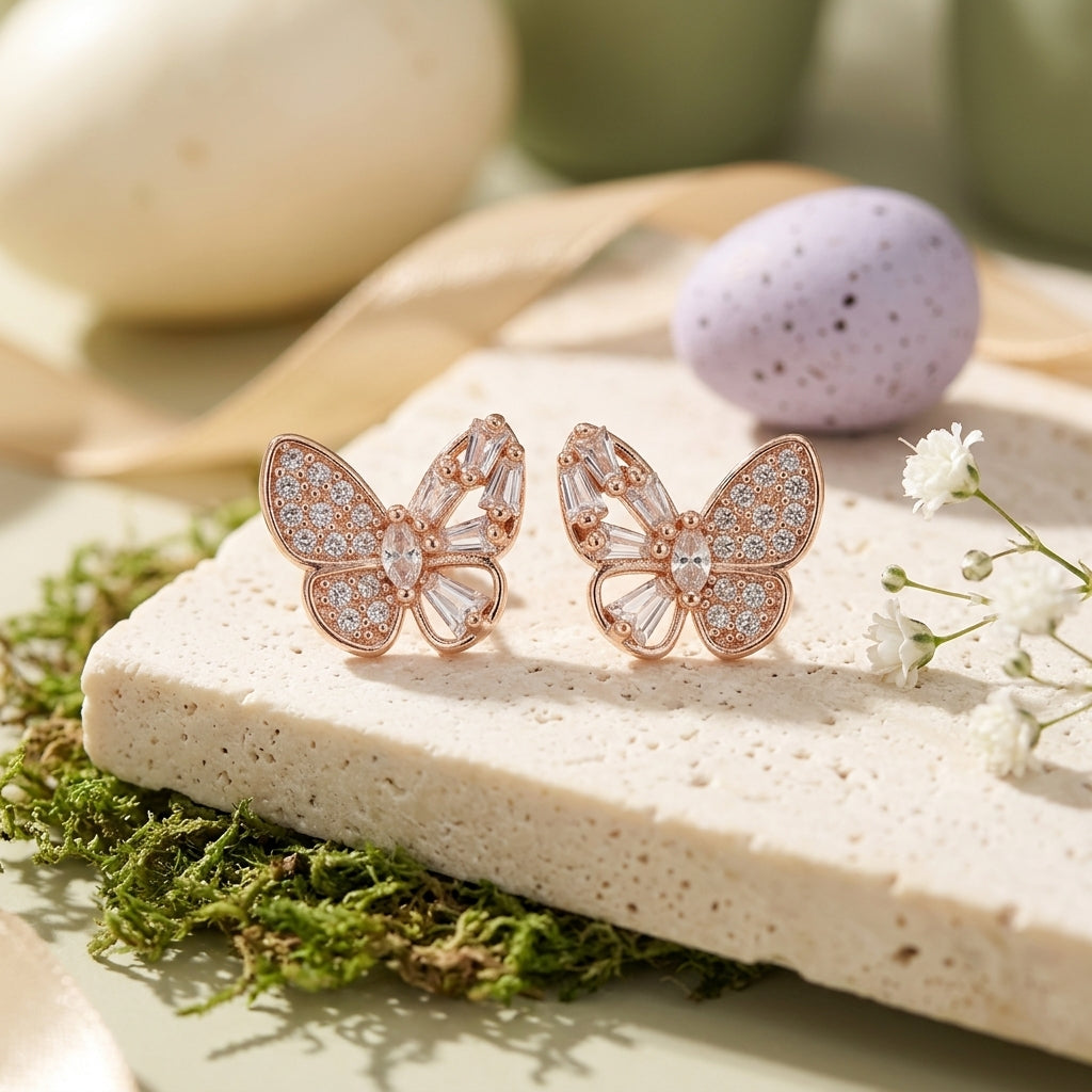 Butterfly Stud Earrings