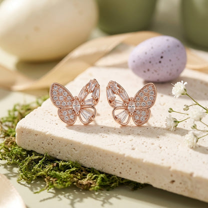 Butterfly Stud Earrings