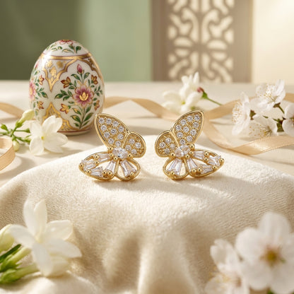Butterfly Stud Earrings