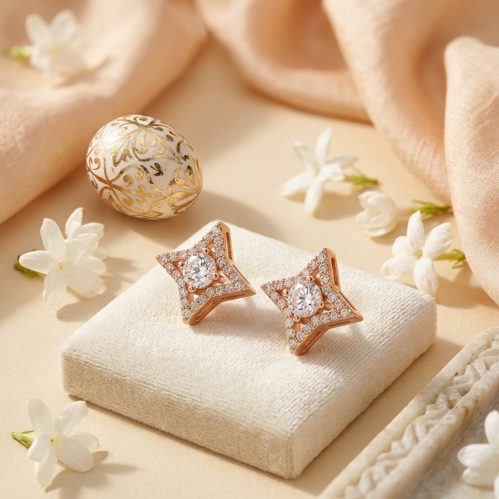 Starburst Stud Earrings