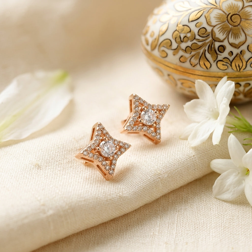Starburst Stud Earrings