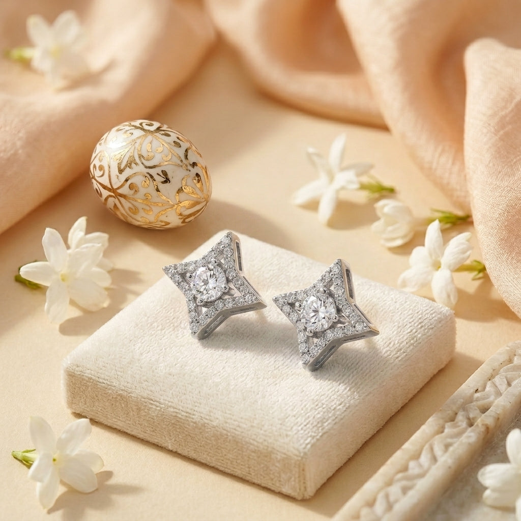Starburst Stud Earrings