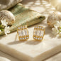Radiance Baguette Crystal Stud Earrings