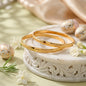 Heritage Gold Engraved Bangle Set