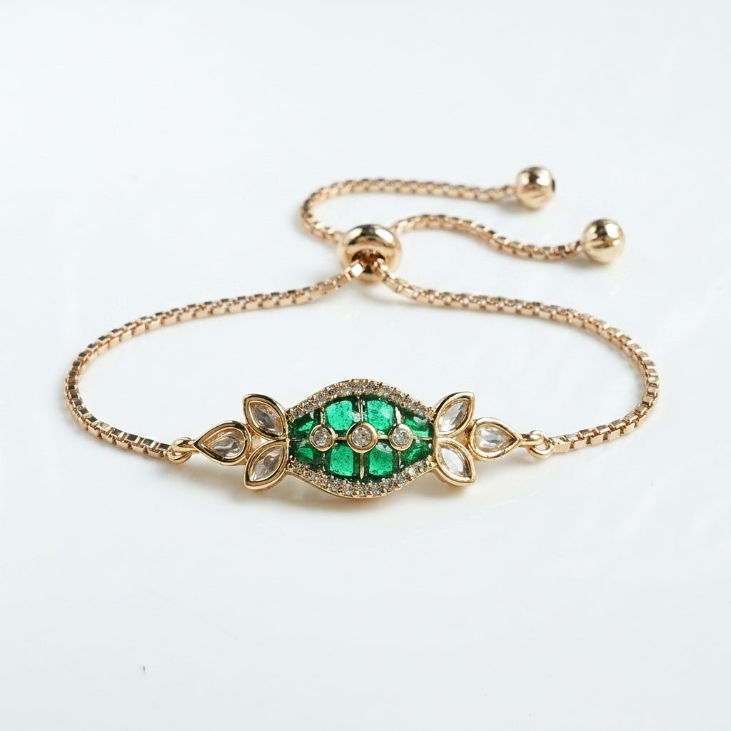 Moissanite Diamond Adjustable Bracelet