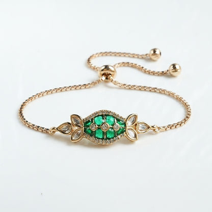 Moissanite Diamond Adjustable Bracelet